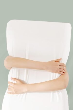 Memory Foam Pillow with Cooling Cover, Bed Pillow for Sleeping, Medium Pillow for Back/Side/Stomach Sleepers, Queen Size